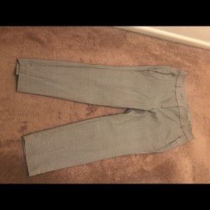 Black/white check Allie ankle pants